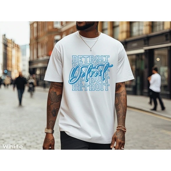Other - Detroit Football Shirt, Unisex Tee Shirt, Detroit Sports, Gift For Football Fan